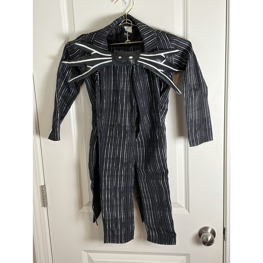 Jack Skellington Costume Nightmare Before Christmas Suit. Top And Pants Size Med